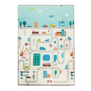 Multifunkčná obojstranná penová skladacia podložka 180 x 120 cm City Zopa