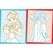 Omaľovánky s voskovkami Ľadové kráľovstvo