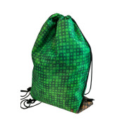 Vak na chrbát zelená Mine&Craft 50 pixelov Pixie Crew