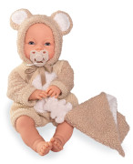 Mrkacie bábätko so zvukmi a mäkkým látkovým telom 37 cm Bimba 14364 Antonio Juan