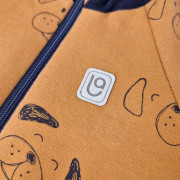 Mikina rozopínacia karamelová psíkovia Little Angel