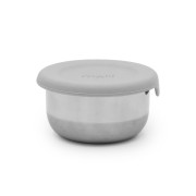 Nerezová dóza 89 ml so silikónovým viečkom 3 ks Melii