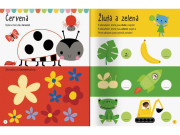 Veľké samolepky pre malé ruky Farby a tvary