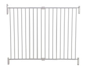 Zábrana bezpečnostná Broadway 2-panelová extra široká 76-134,5 cm biela Dreambaby