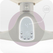 Elektrické hojdačka béžovej MoMi Kenani