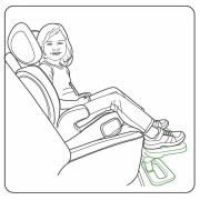 Podnožka k autosedačke univerzálna KneeGuardKids 4