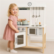 Detská kuchynka s vybavením Baby Mix biela
