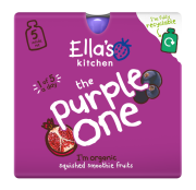 Ella's Kitchen BIO Purple one ovocné pyré s čiernymi ríbezľami (5x90 g)