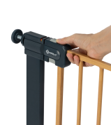 Zábrana Easy Close Metal Wood Effect Safety 1st
