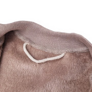 Mikina hrejivá rozopínacia hnedá Little Angel