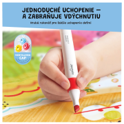 Obojstranné fixky s dvoma hrotmi v boxe 24 ks Jarmelo