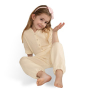 Detské mušelínové nohavice Luca Cream Esito