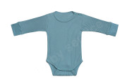Bavlnené body RASTÚCI dlhý rukáv Pruhy modrá Baby Service