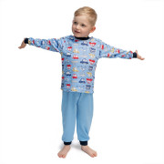 Chlapčenské detské pyžamo Auto Blue Esito