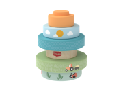 Nasadzovacie krúžky drevené Farmers Funday Tiny Love