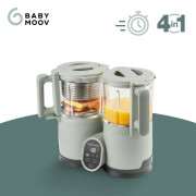 Multifunkčný prístroj Nutribaby Glass Celadon Green Babymoov