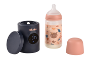Ohrievačka dojčenských fliaš Milk Nomade Night Blue Beaba