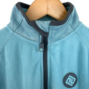 Detská športová outdoorová mikina Turquoise Pidilidi