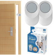 Detská otočná zarážka do dverí s nastavením polohy 2 ks Sipo