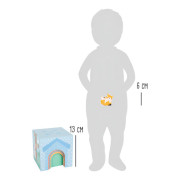 Skladacia veža pastelová so zvieratkami small foot