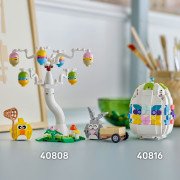 Dekoratívne veľkonočné vajíčko Lego
