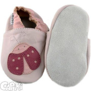 Kožené capáčky 0-6 m (18-19) 11,5 cm Capiki