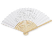 Detský vejár na domaľovanie