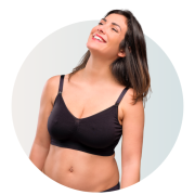 2x Original materská a dojčiaca podprsenka béžová a čierna Carriwel