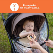 Univerzálna pláštenka na trojkolesový kočík Zopa