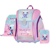 Školská súprava 3 ks Premium Light Axolotl