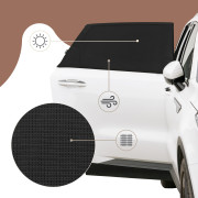 Slnečná clona do auta XL, strečová, 2 ks Sipo