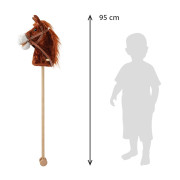 Hobby Horse so zvukom a kolieskami
 Bruno Baby Mix Brown