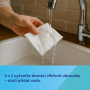 Jednorazové bambusové uteráky 120 ks Canpol babies