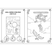 Vyfarbuj si! Tlapková patrola Kamaráti zvieratká