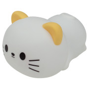 LED silikónová nočná lampička Rgb so zvukom - mačička Mary's