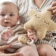 Hračka hudobná Teddy hviezdička Nattou 25 cm, 0 m+