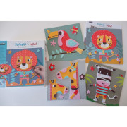 Penové obrázky Zvieratká zo savany 3+