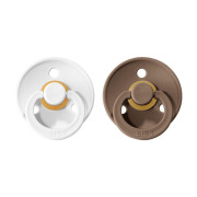 Cumlíky kaučuk 2 ks 0-6 mesiacov Colour Bibs