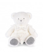 Darčeková sada Plyšový medvedík s dečkou 30 cm sivý Doudou
