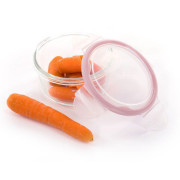 Sklenené misky s viečkami B-Glass Bowls 280 ml Bo Jungle