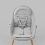 Jedálenská stolička a lehátko Fini Up 2 v 1 Grey Kinderkraft