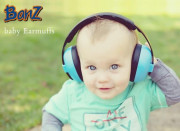 Baby Banz - Ochrana sluchu detská modrá Baby 3m+