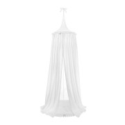 Závesný stropný luxusný baldachýn-nebesá Belisima biele