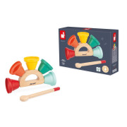Drevený hudobný nástroj pre deti Zvončeky Janod Gioia