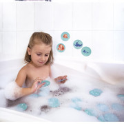 Mäkké obrázkové pexeso do vane Morské zvieratká 24 ks Janod