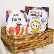 Míľnikové a kontrastné kartičky 2v1 Edukid