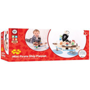 Pirátska loď s pirátmi Bigjigs Toys