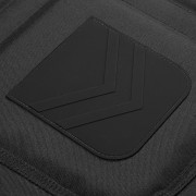 Ochrana na sedadlo vozidla s protišmykovým silikónom, čierna Sipo