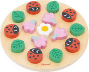 Didaktik Vzdelávacia hra priestorové usporiadanie Moja prvá mandala s predlohami Janod