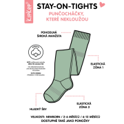 Detské pančuchy Stay-on-Tights Mauve